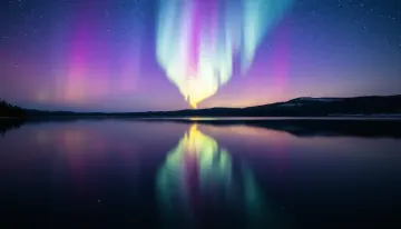 Mirage Lake Aurora