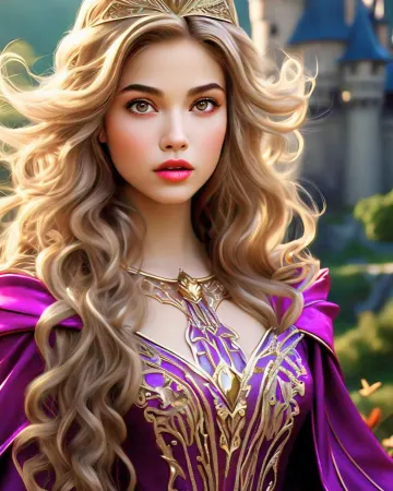fantasy_princess_gold_tiara_purple_gown