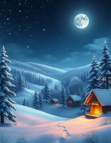 Christmas Eve Wish – Soft Aesthetic Anime