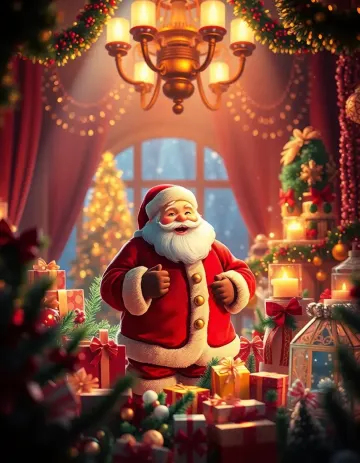 Christmas Joy with Santa