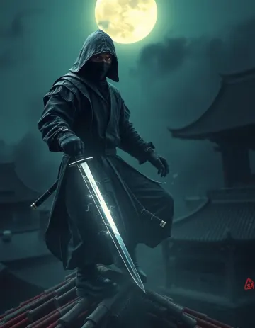 Shadow of the Blade with Katanas 