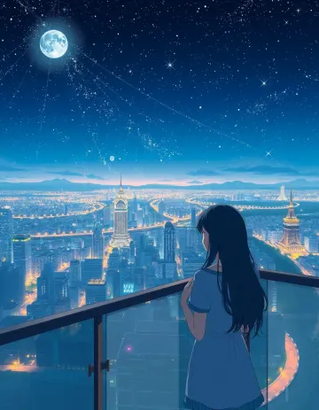 Lonely anime girl wallpaper