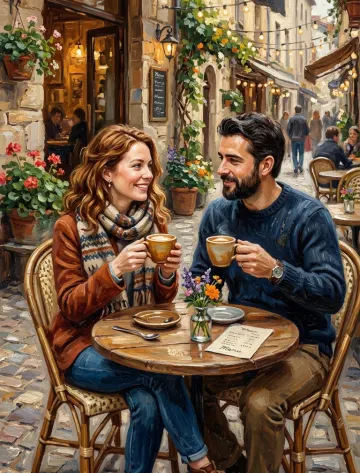 Cafe corner love