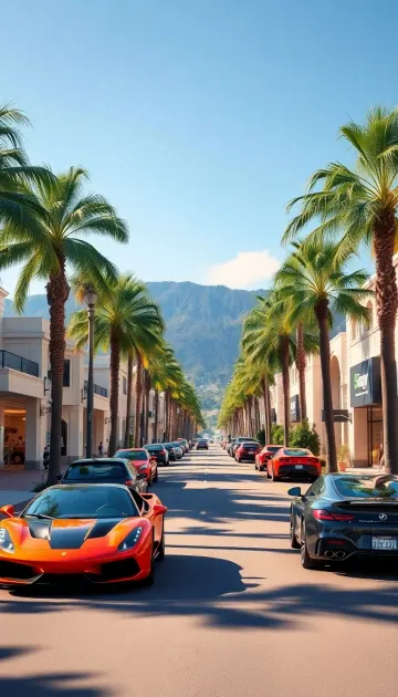 Luxury Beverly Hills Street 4k