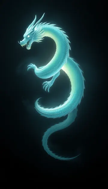 Celestial Cyan Dragon