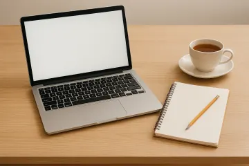 Laptop workspace