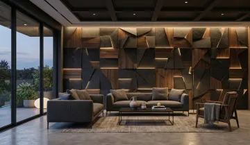 Luxury Modern Feature Wall Interior Wallpaper 4K