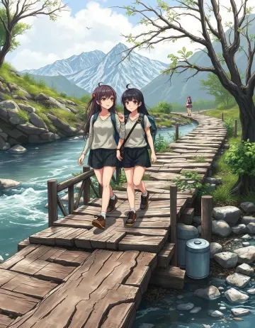 Friends by the River