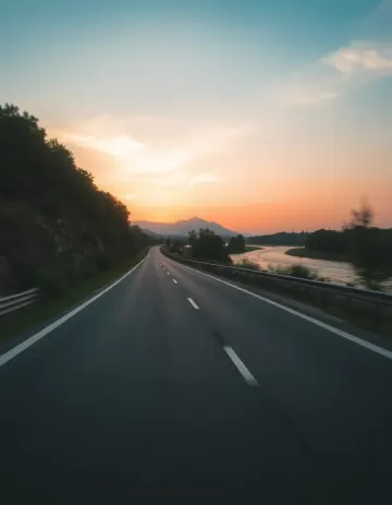 Empty road