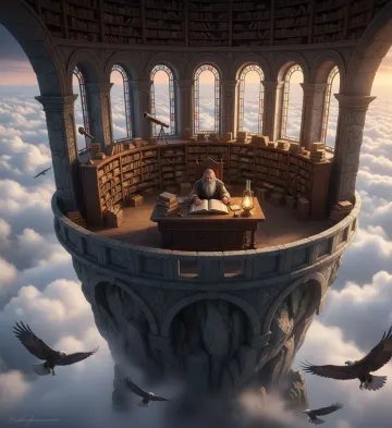Celestial_Library_Scholar_Clouds_Fantasy_Art