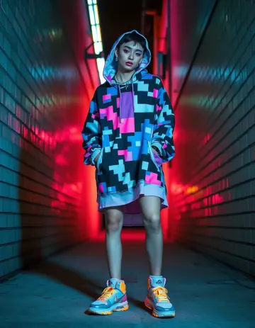 Pixel Punk Streetwear