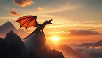 Majestic dragon
