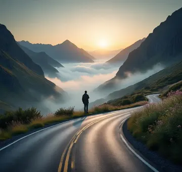 Mountain-Road-Sunrise-Fog-Valley-View