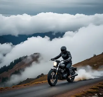 motorcycle-mountain-fog-cloudy-ride-adventure