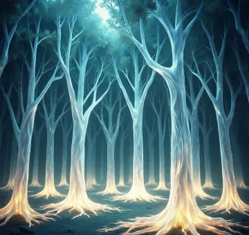 Ethereal-Lumi-Forest-Roots