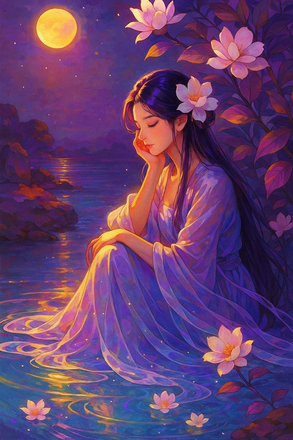 moonlit-woman-serenity-tribute-art